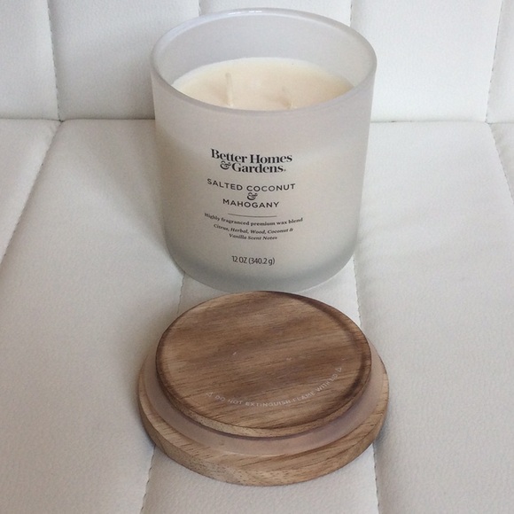 NEW Better Homes & Gardens Salted Coconut & Mahogany Candles - Picture 6 of 9